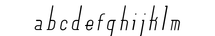 Centurylight Font LOWERCASE