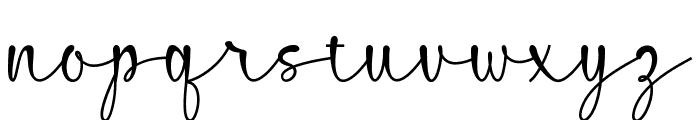 Ceryson Demo Script Font LOWERCASE