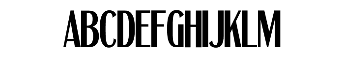 Cesare Regular Font UPPERCASE
