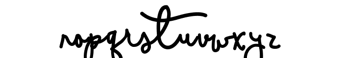 CestLaIsabelly Font LOWERCASE