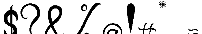 ceicillia16121 Regular Font OTHER CHARS