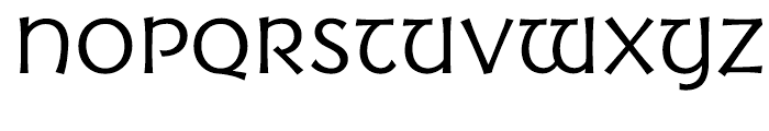 Celtics Modern Medium Font UPPERCASE