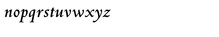 Centaur Bold Italic Font LOWERCASE