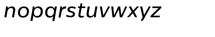 Centrale Sans Medium Italic Font LOWERCASE