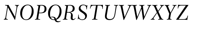 Century 751 Italic Font UPPERCASE