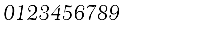 Century 751 No 2 Italic Font OTHER CHARS