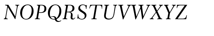 Century 751 No 2 Italic Font UPPERCASE