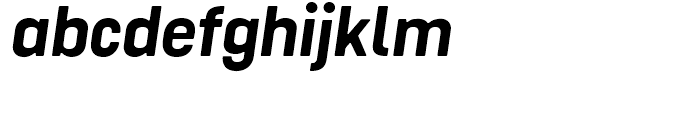 Cervino ExtraBold Expanded Italic Font LOWERCASE