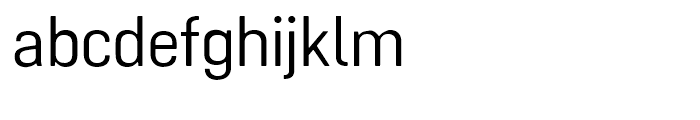 Cervino Medium Expanded Font LOWERCASE