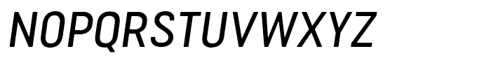 Cervino SemiBold Expanded Italic Font UPPERCASE