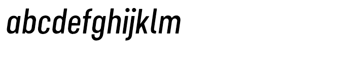 Cervino SemiBold Neue Italic Font LOWERCASE