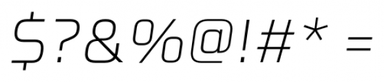 Celdum Light Italic Font OTHER CHARS