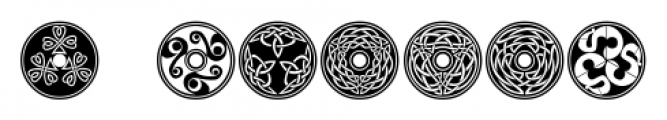 Celtic-BA Ornaments Font OTHER CHARS