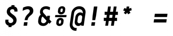 Centima Mono Bold Italic Font OTHER CHARS