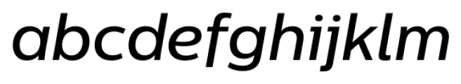Centrale Sans  Medium Italic Font LOWERCASE