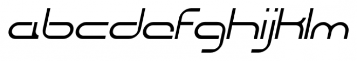 CentreForward ThinItalic Font LOWERCASE