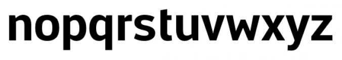 Centuma Bold Font LOWERCASE