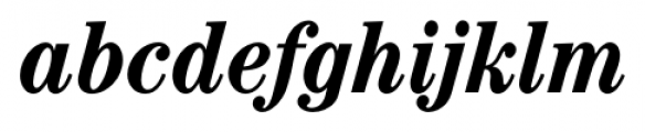 Century Modern FS Bold Condensed Italic Font LOWERCASE