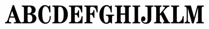 Century Modern FS Bold Condensed Font UPPERCASE