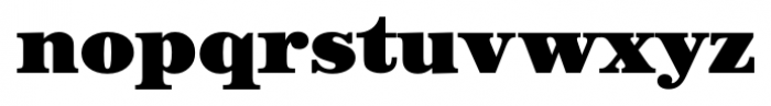 Century Modern FS Ultra Font LOWERCASE