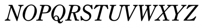 Century Old Style FS Italic Font UPPERCASE