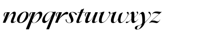 Ceciliany Medium Italic Font LOWERCASE