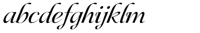 Ceciliany Regular Italic Font LOWERCASE