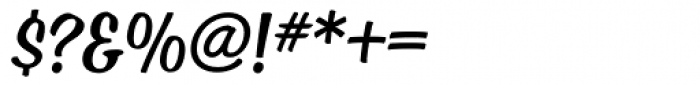 Cedar Key Italic Font OTHER CHARS