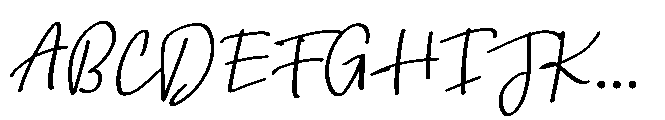 Cedar Whisper Font UPPERCASE