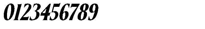 Ceganf Italic Font OTHER CHARS