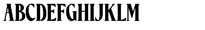 Ceganf Regular Font UPPERCASE