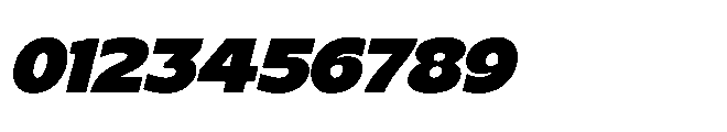 Cegha Italic Font OTHER CHARS