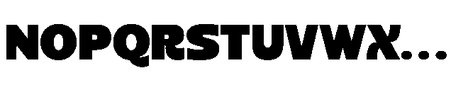 Cegha Regular Font UPPERCASE