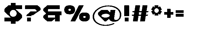 Cegil Font OTHER CHARS