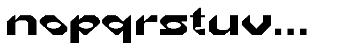 Cegil Font LOWERCASE