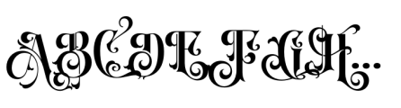 Cekoria Medium Font UPPERCASE