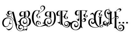 Cekoria Regular Font UPPERCASE