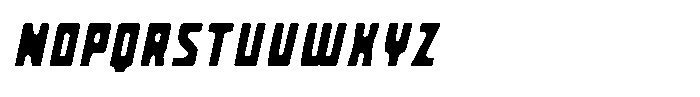 Celan Blur Italic Font LOWERCASE