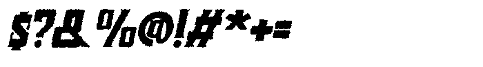 Celan Rough Italic Font OTHER CHARS