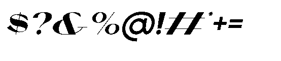 Celarin CELARIN Italic Font OTHER CHARS