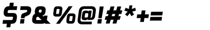 Celdum Extra Bold Italic Font OTHER CHARS
