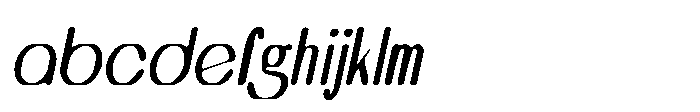 Celesia Blur Italic FONT