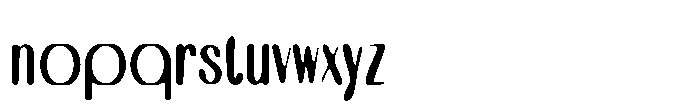Celesia Blur Regular Font LOWERCASE