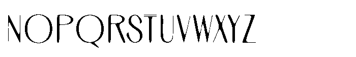 Celesia Drawn Font UPPERCASE