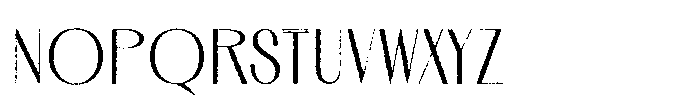 Celesia Rough Font UPPERCASE