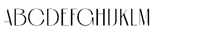 Celesia Stamp Font UPPERCASE