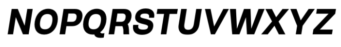 Celex Grotesk Bold Italic Font UPPERCASE