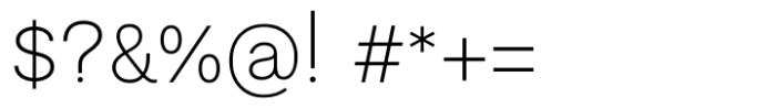 Celex Grotesk Extra Light Font OTHER CHARS