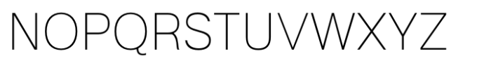Celex Grotesk Thin Font UPPERCASE