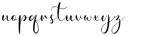 Celindine Font LOWERCASE